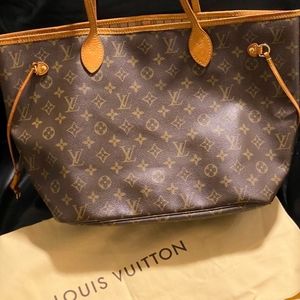 Louis Vuitton Neverfull MM bag (real!)